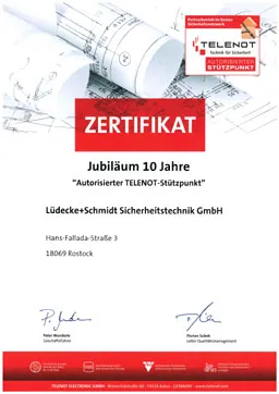 Download PDF-Datei: Jubiläum - 10 Jahre - TELENOT